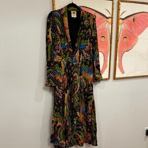 FARM Rio Multicolor Long Sleeve Dress
